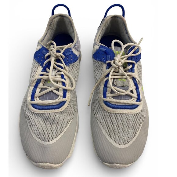 Nike React Live Grey Fog Game Royal (GS) - US 6Y, Unisex Kids, No Box - Picture 7 of 9